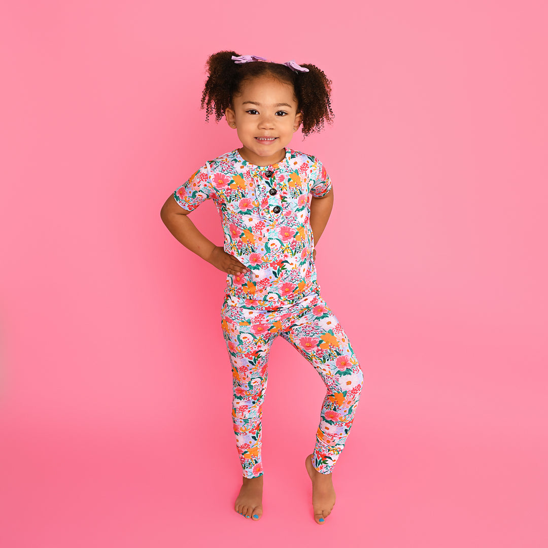 Cecelia Floral RUFFLE TWO PIECE