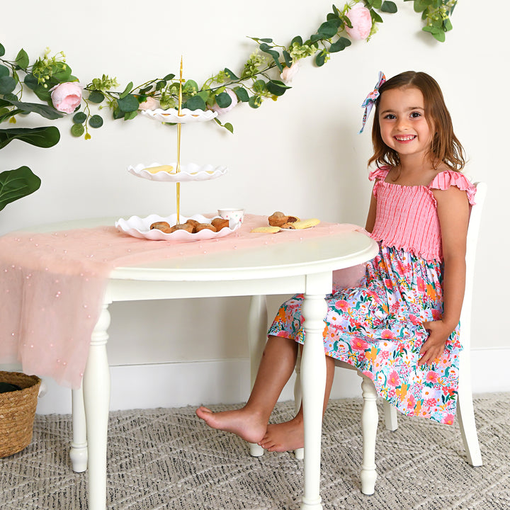 Cecelia Floral SMOCKED DRESS