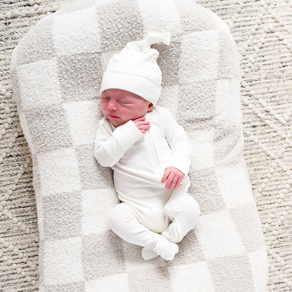 Charlie Ribbed ZIP Newborn - Gigi and Max