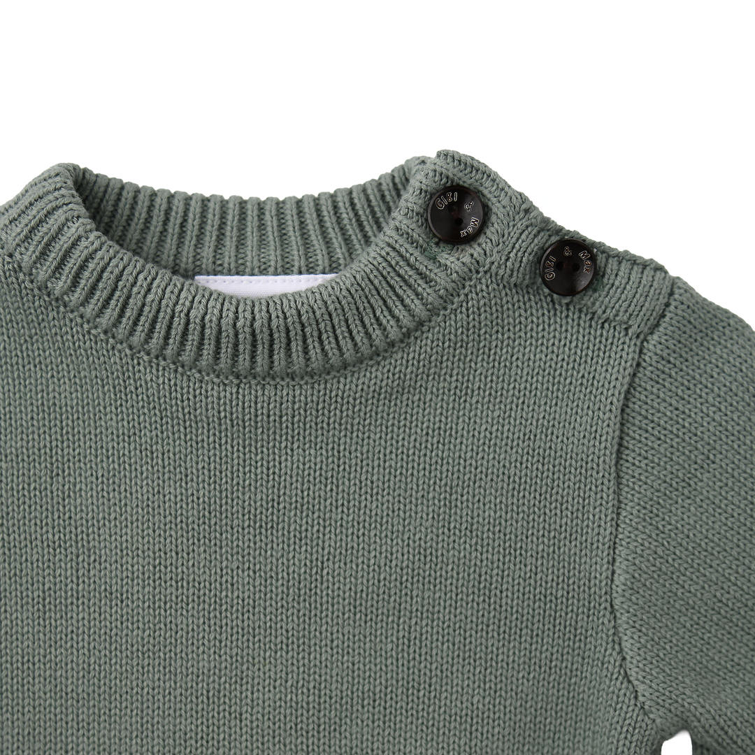 Eucalyptus KNIT BUBBLE - Gigi and Max