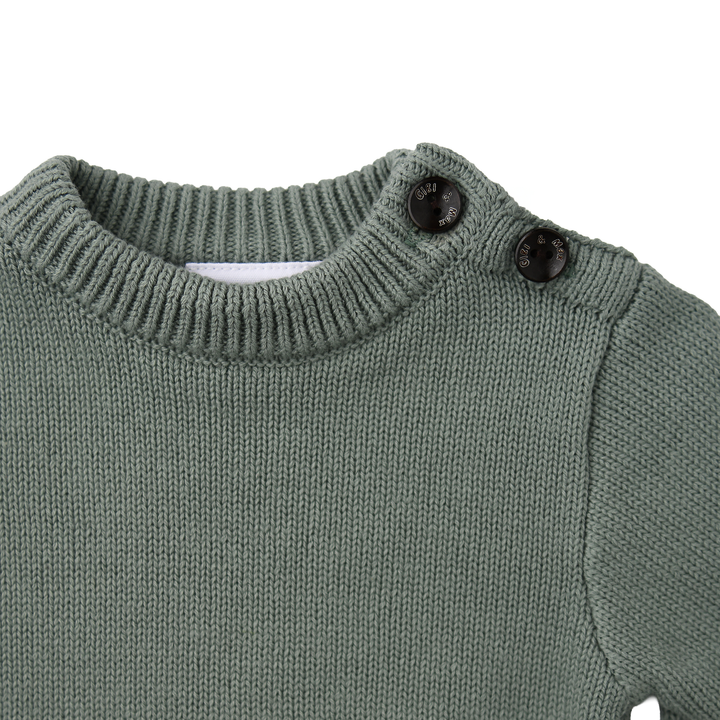 Eucalyptus KNIT BUBBLE - Gigi and Max