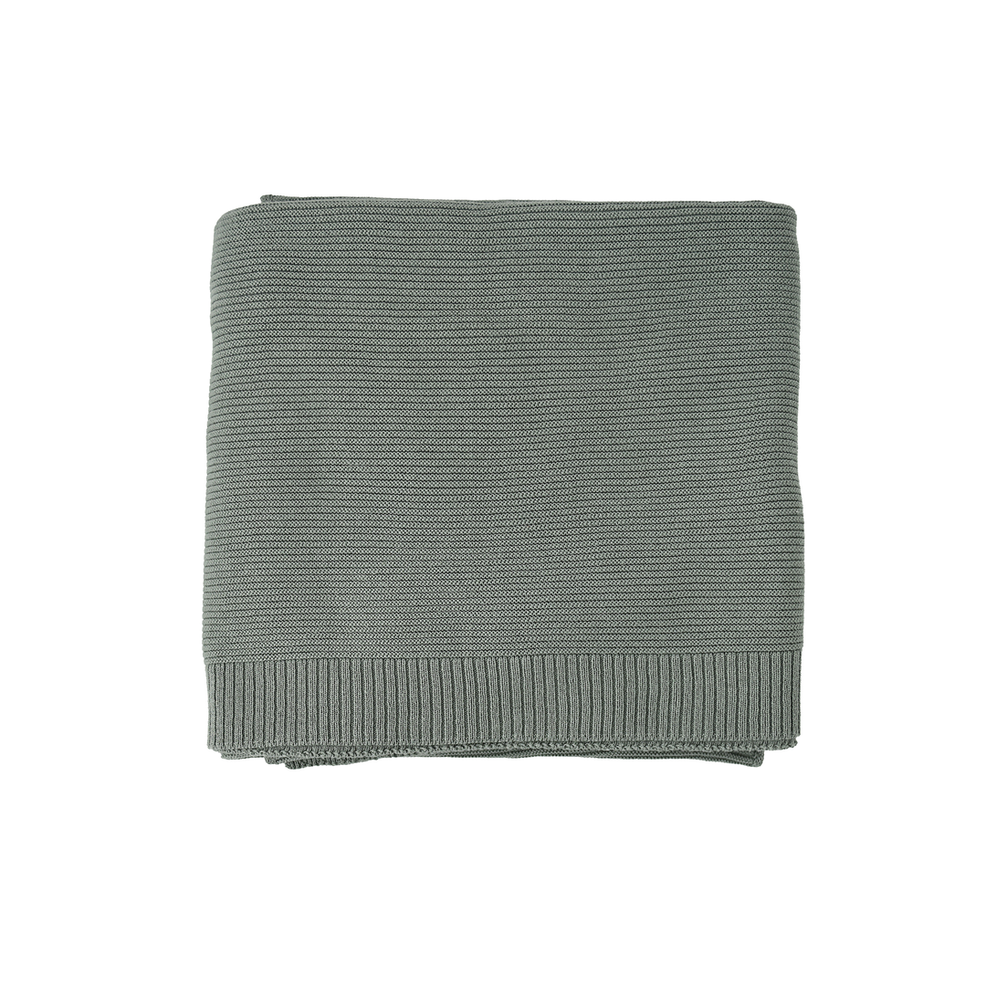 Eucalyptus KNIT BLANKET - Gigi and Max