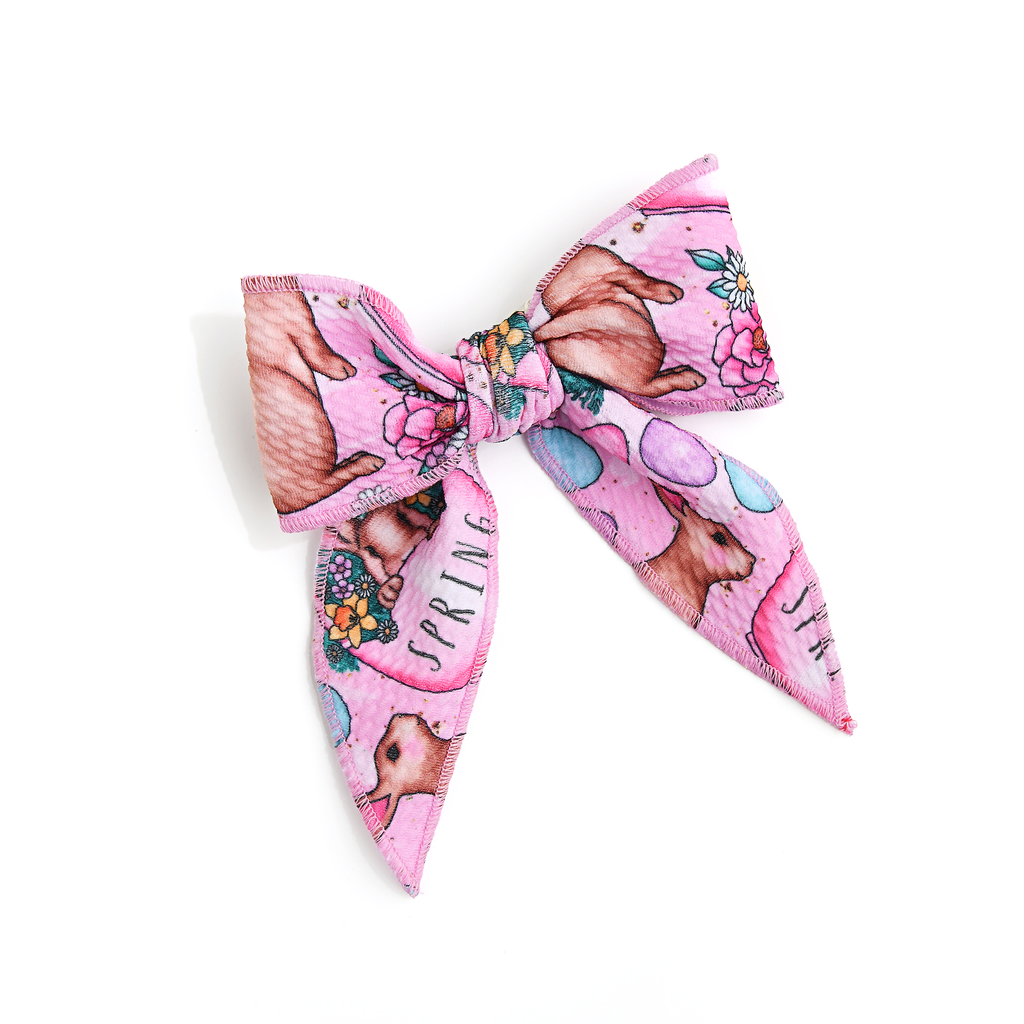 Lily Bunny CLIP BOW - Gigi and Max
