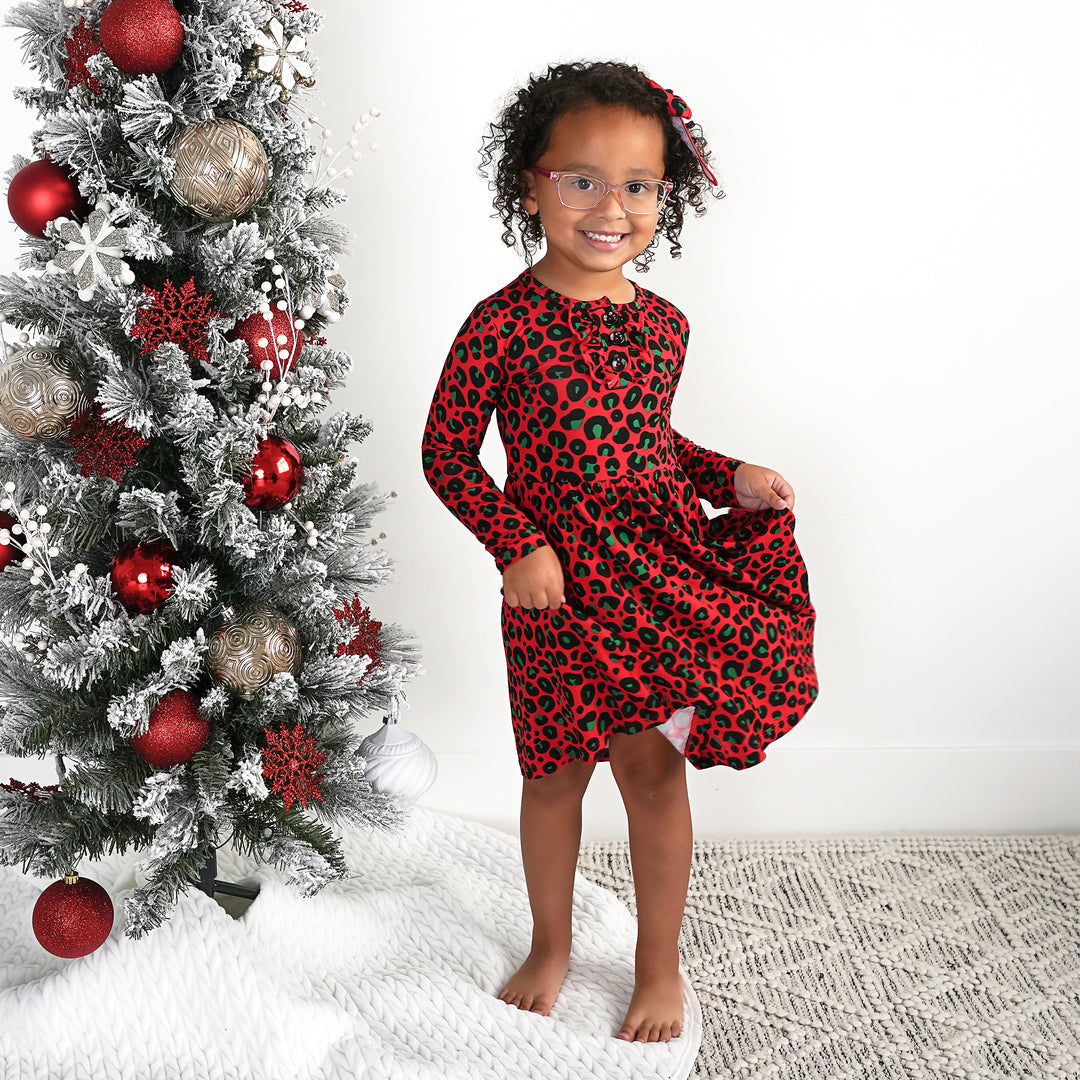 Chloe Cheetah TUTU DRESS - Gigi and Max