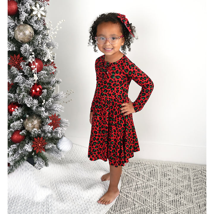 Chloe Cheetah TUTU DRESS - Gigi and Max