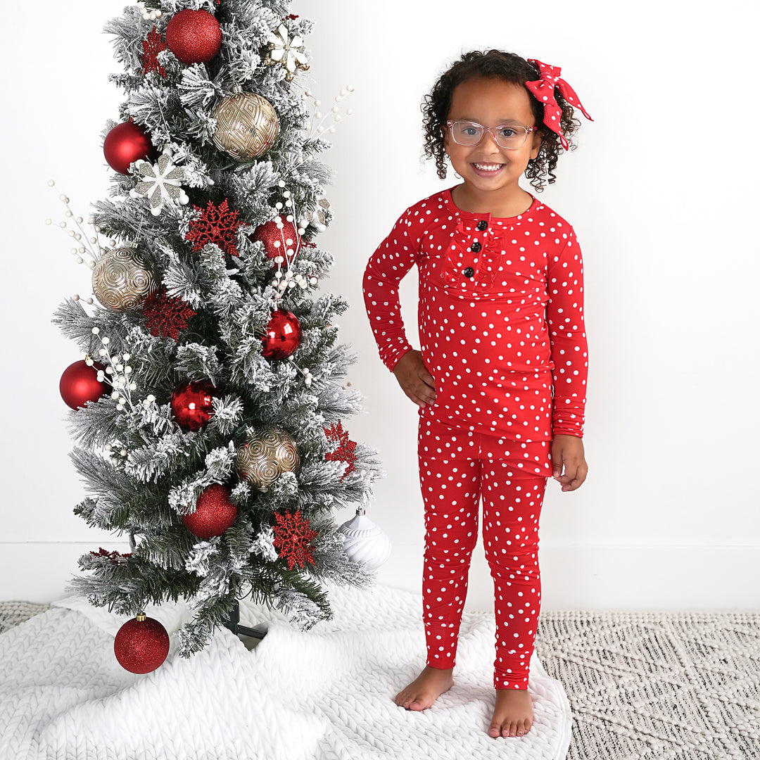 Ruby Dot RUFFLE TWO PIECE - Gigi and Max
