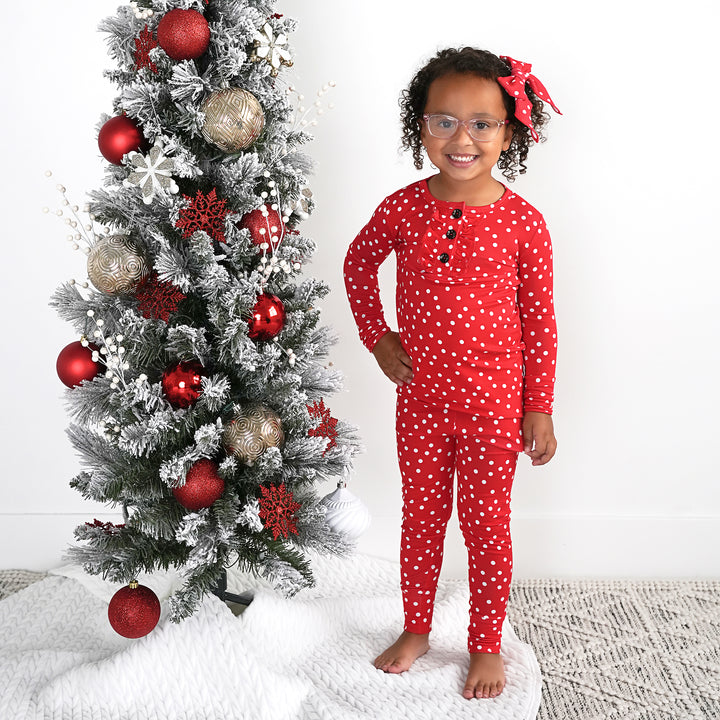 Ruby Dot RUFFLE TWO PIECE - Gigi and Max