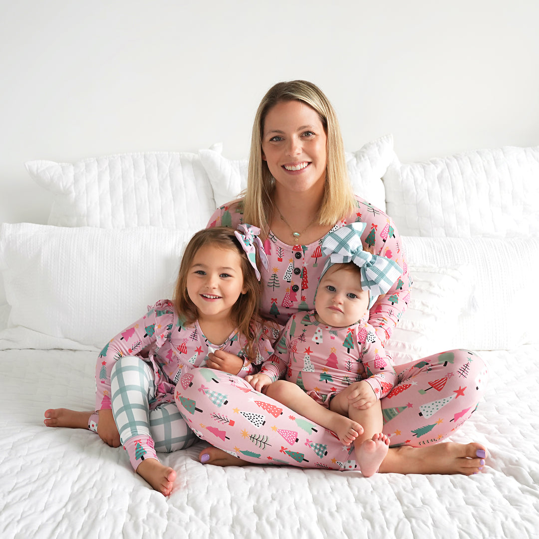 Noelle Pink Trees TUTU - Gigi and Max