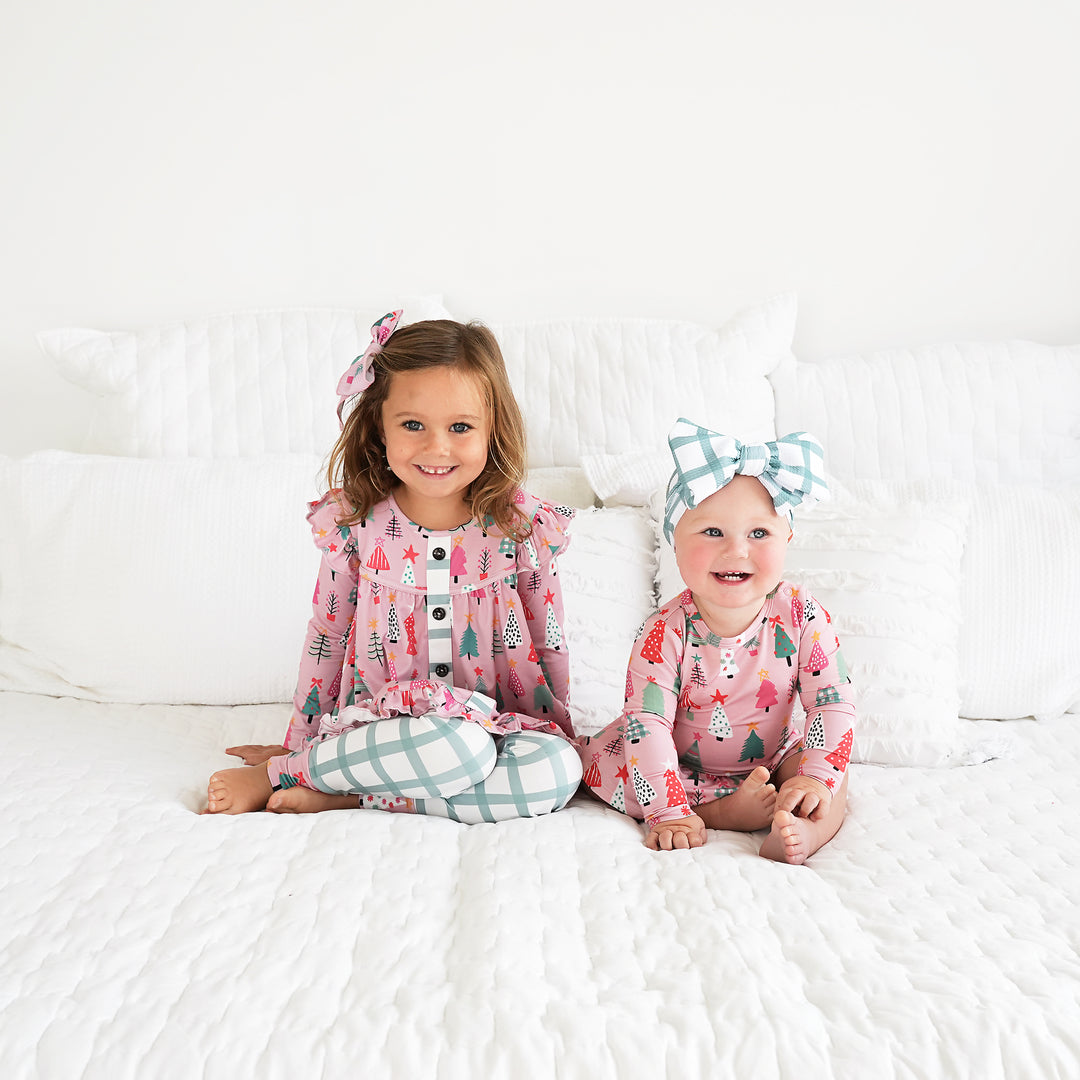 Noelle Pink Trees TUTU - Gigi and Max