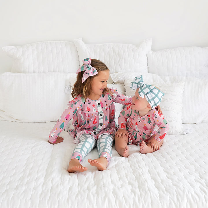 Noelle Pink Trees TUTU - Gigi and Max