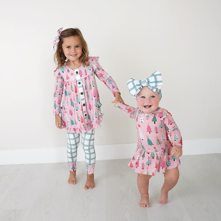 Noelle Pink Trees TUTU - Gigi and Max
