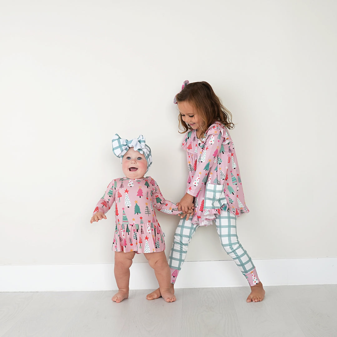 Noelle Pink Trees TUTU - Gigi and Max