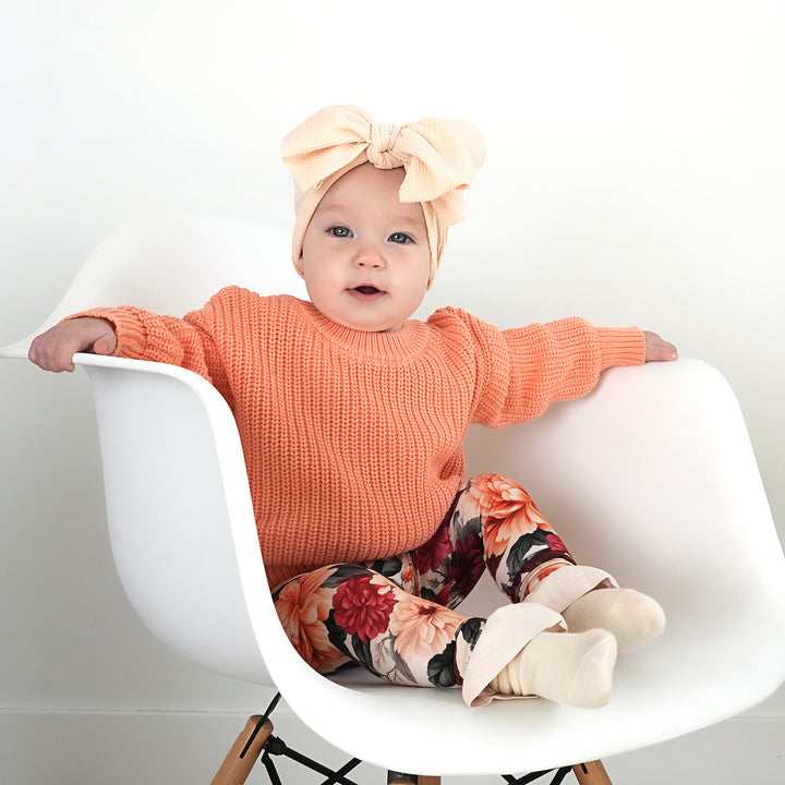 Peach SWEATER - Gigi and Max