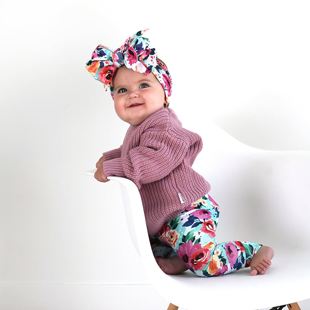 Maggie Floral HEADWRAP - Gigi and Max