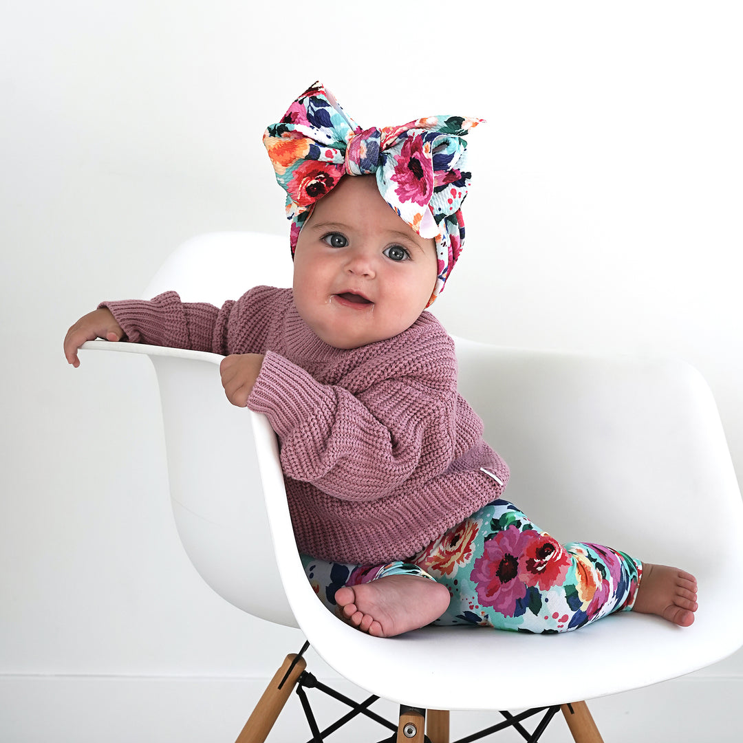Maggie Floral HEADWRAP - Gigi and Max