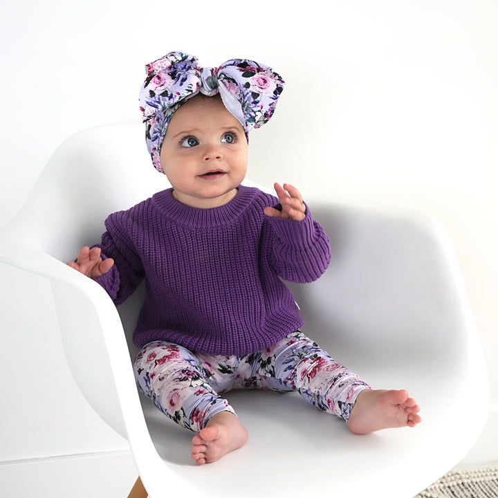 Purple SWEATER - Gigi and Max