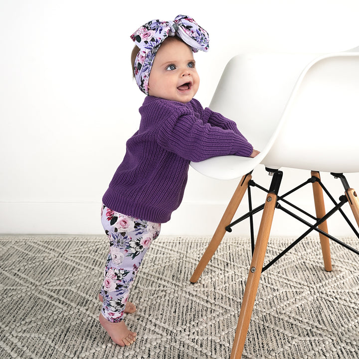 Purple SWEATER - Gigi and Max