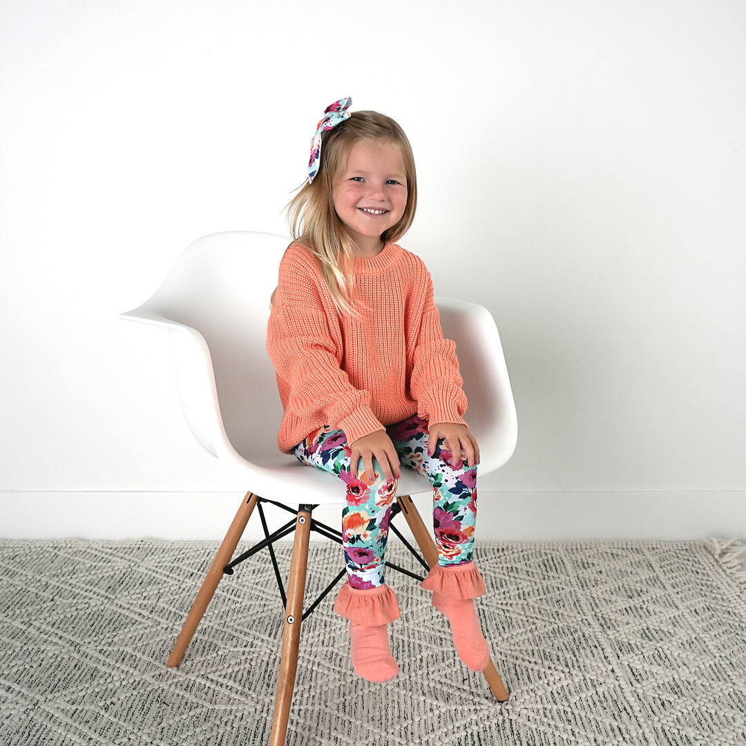 Peach SWEATER - Gigi and Max