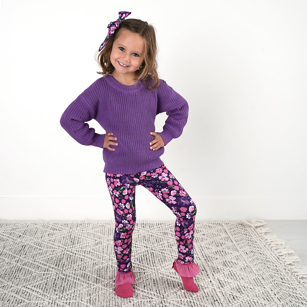 Purple SWEATER - Gigi and Max