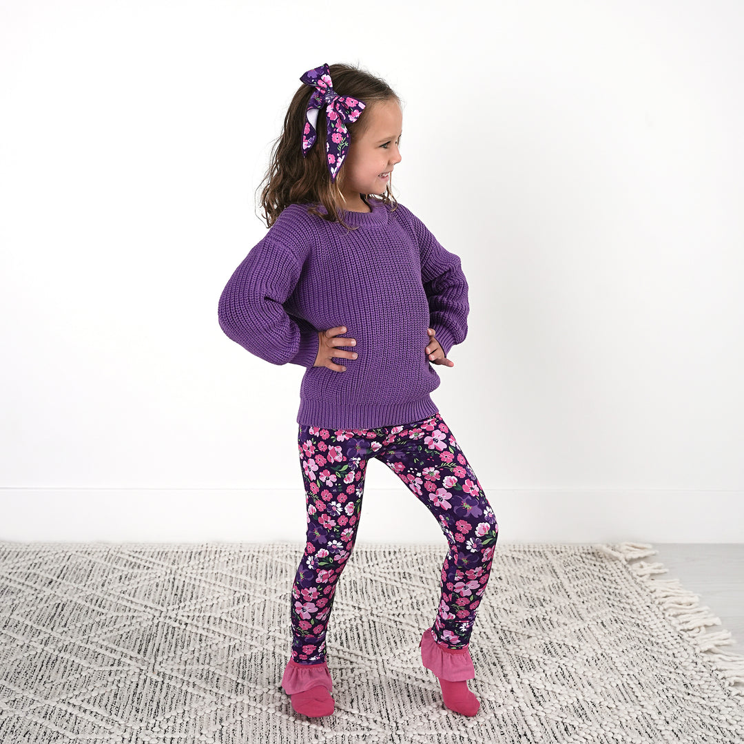 Purple SWEATER - Gigi and Max