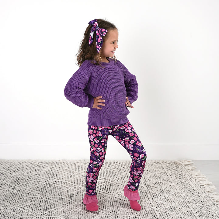 Purple SWEATER - Gigi and Max
