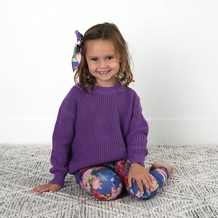 Purple SWEATER - Gigi and Max