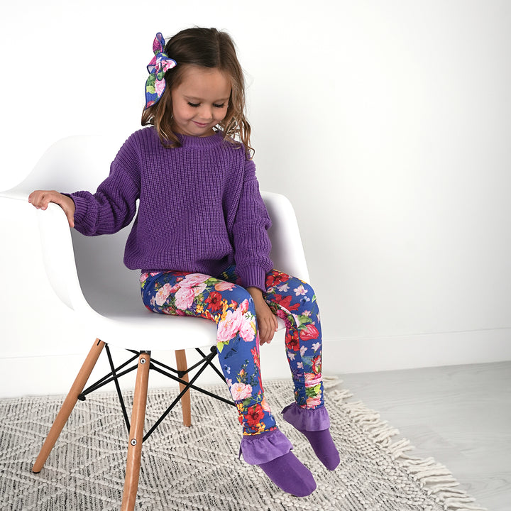Purple SWEATER - Gigi and Max