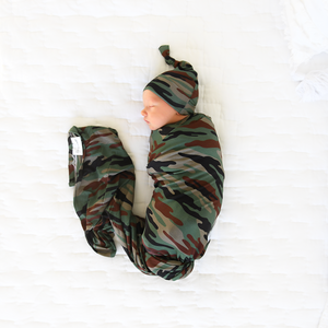 Camo SWADDLE - Gigi and Max