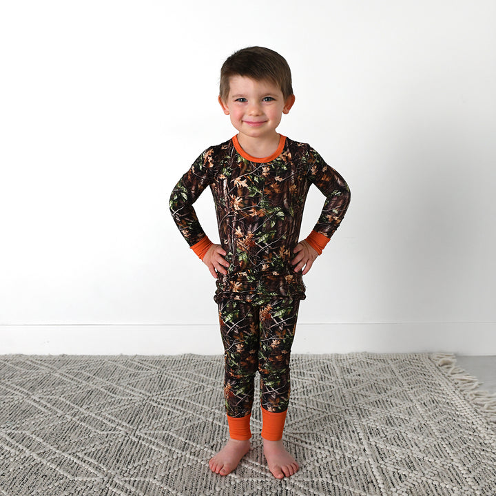 Hunter Camo TWO PIECE - NO BUTTON - Gigi and Max