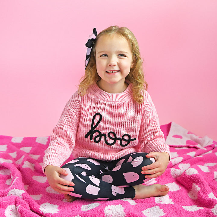 Boo Pink SWEATER - Gigi and Max