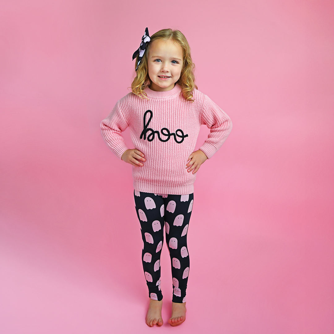 Boo Pink SWEATER - Gigi and Max
