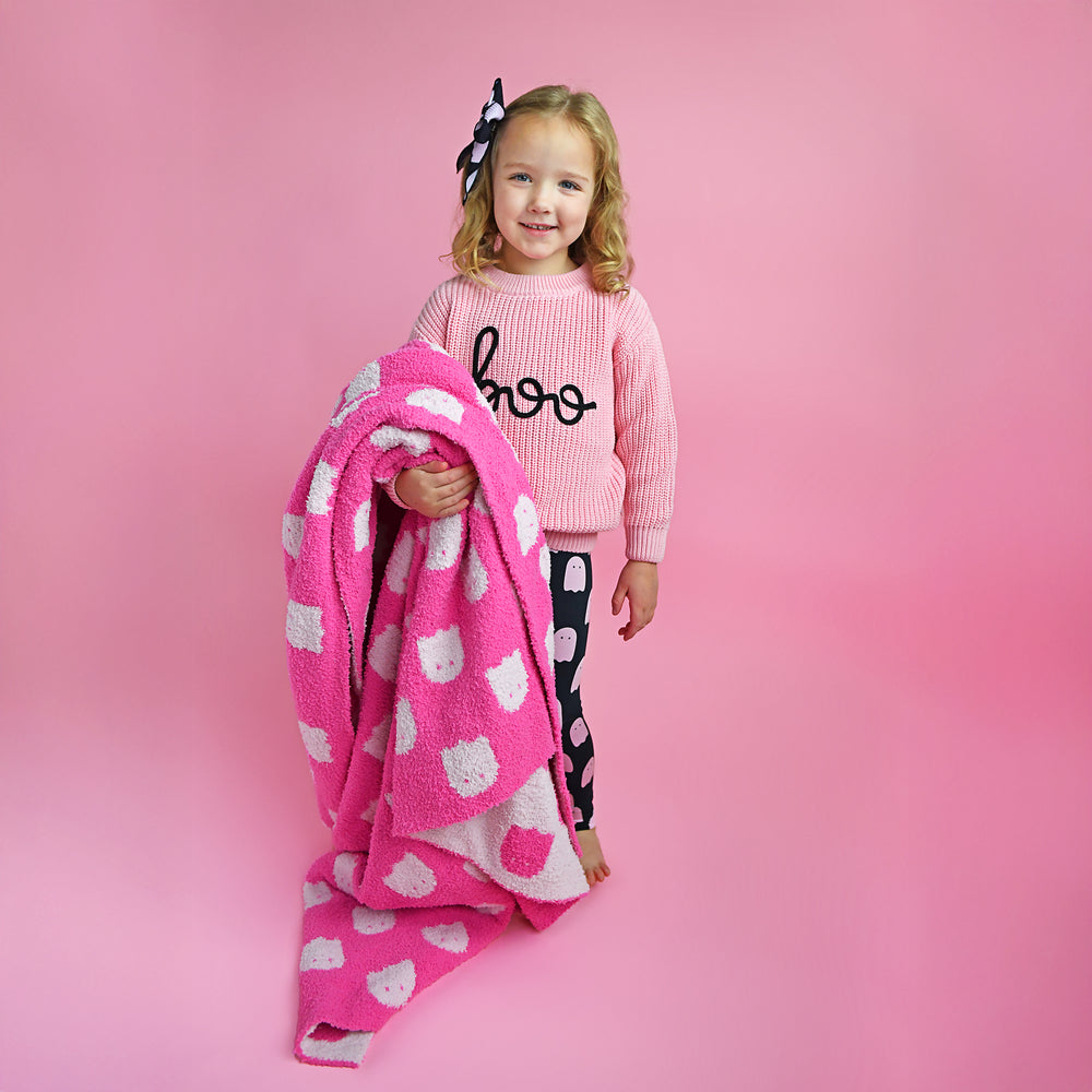Boo Pink SWEATER - Gigi and Max