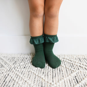 Forest RUFFLE SOCKS - Gigi and Max
