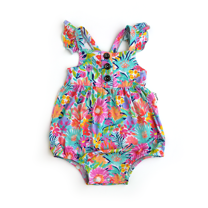 Megan Floral BUTTON BUBBLE - Gigi and Max