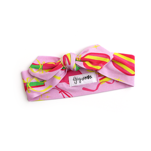 Poppy Pickleball TOPKNOT HEADBAND - Gigi and Max