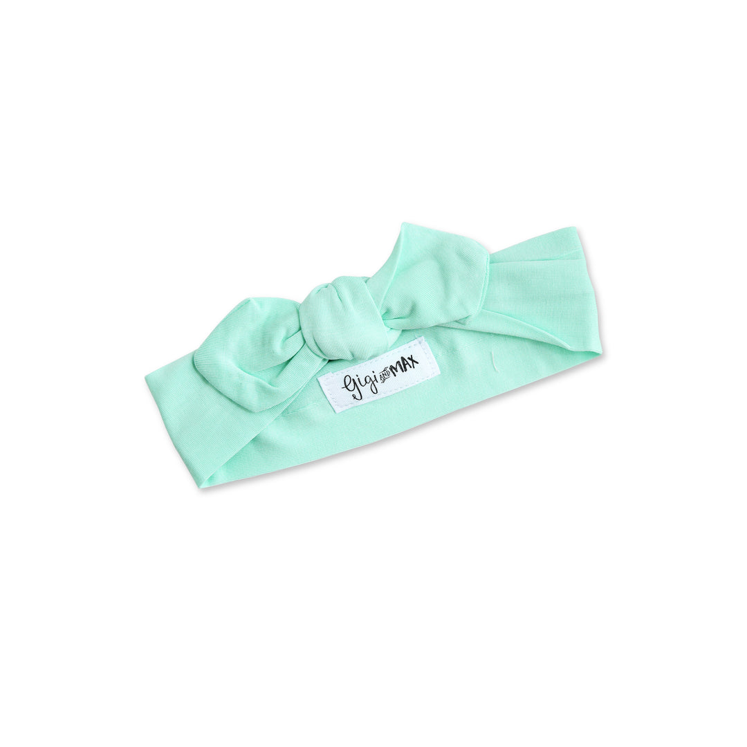 Finley Mint TOPKNOT HEADBAND - Gigi and Max