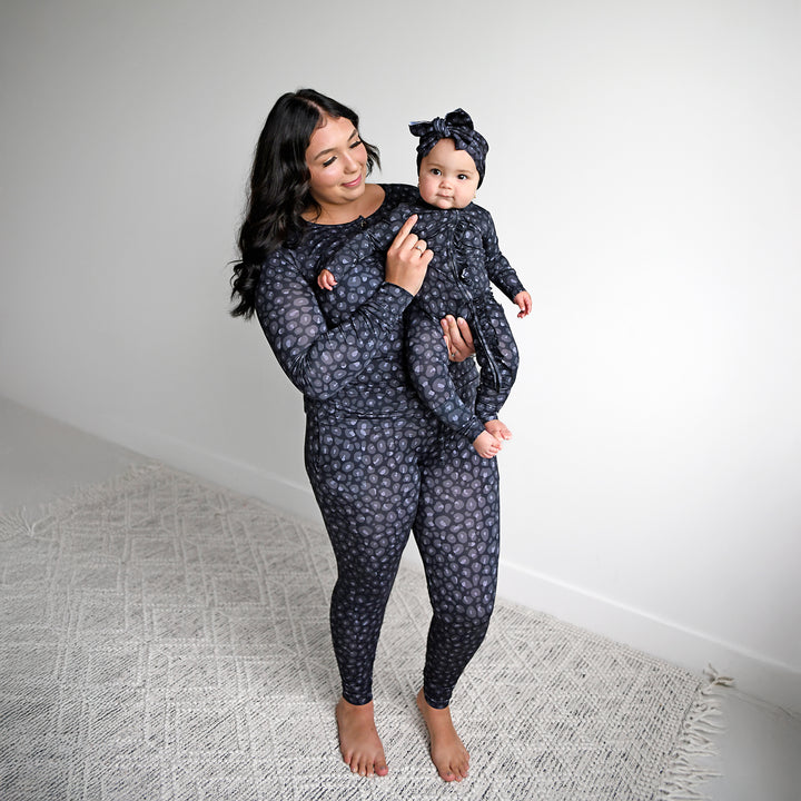 Ash Black Leopard RUFFLE ZIP - Gigi and Max