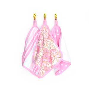 Arielle Plush WASH CLOTH SET - Gigi and Max