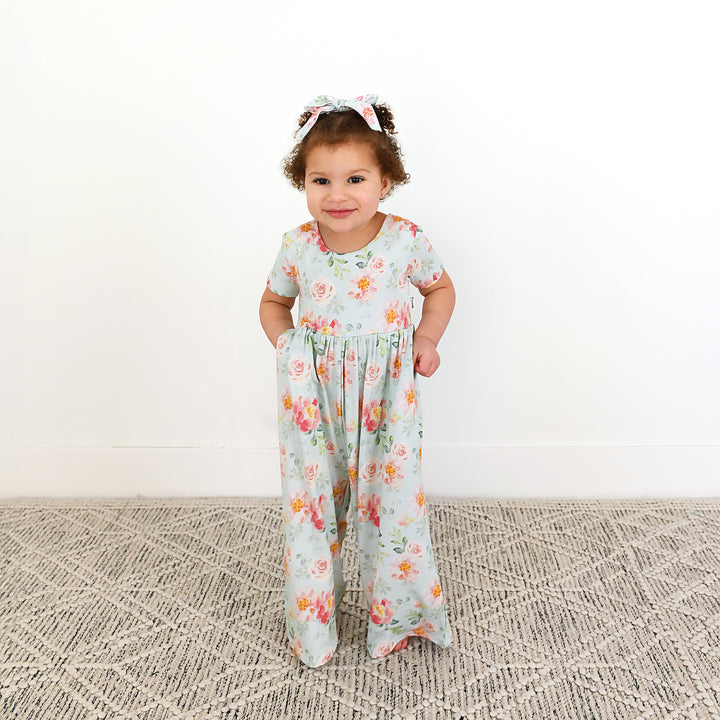 Mae Floral ROMPER - Gigi and Max