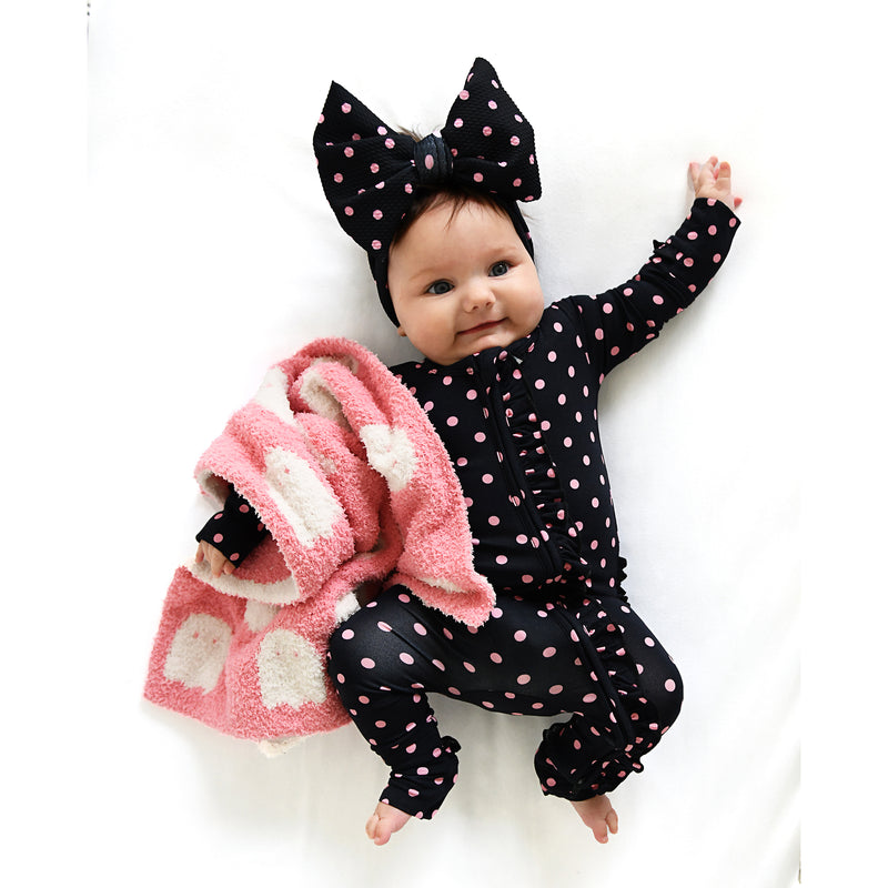 Gigi and Max Kane Tartan & Ruby Dot Button Dress