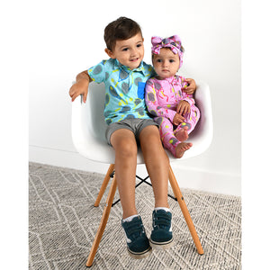 Roger Blue Tennis POLO SHIRT - Gigi and Max
