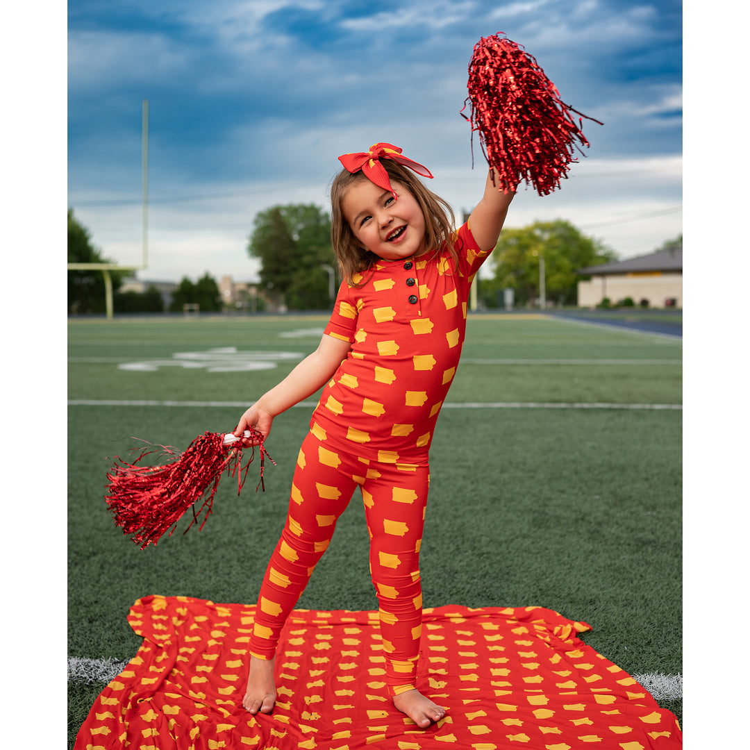 Iowa State Cardinal & Gold TWO PIECE - Gigi and Max