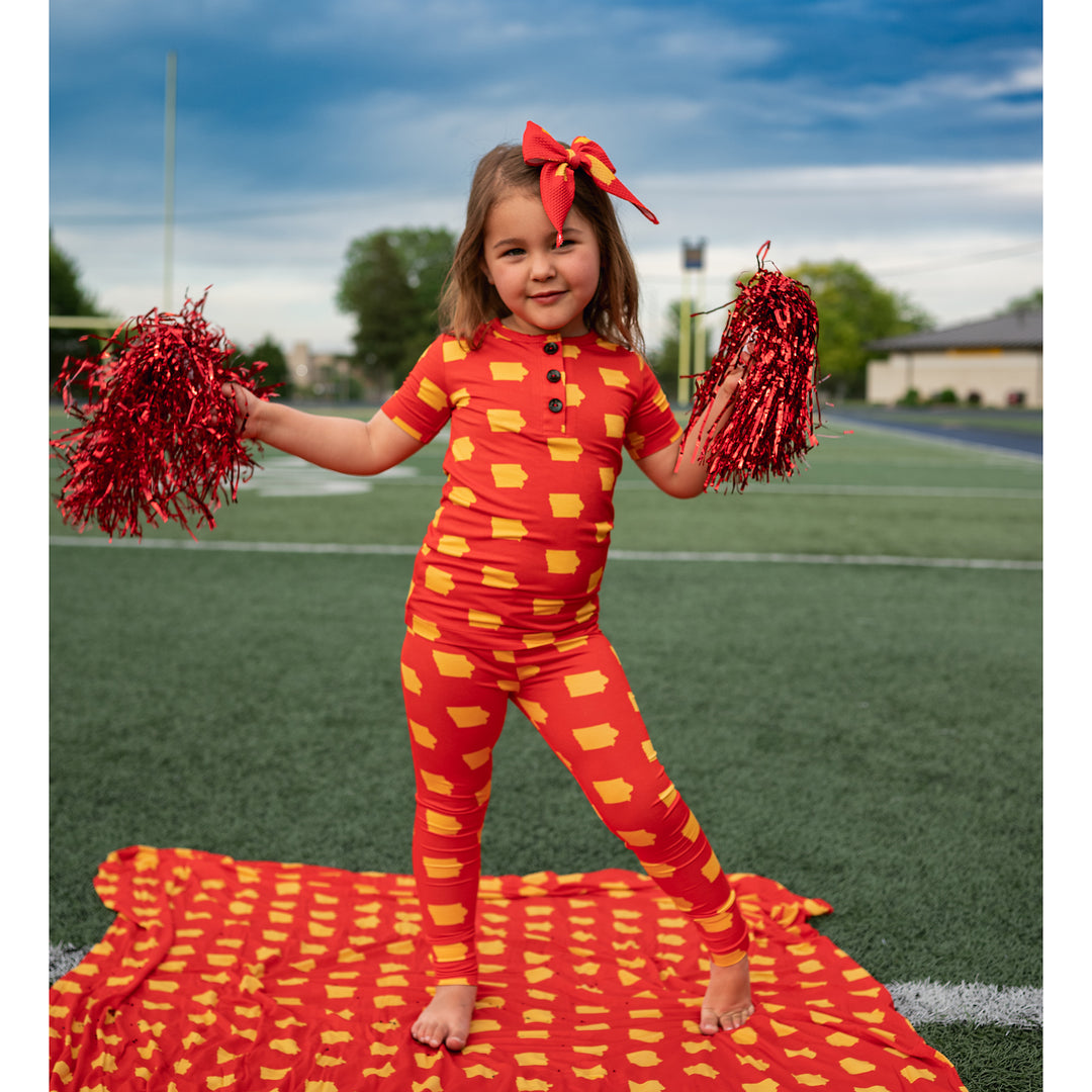 Iowa State Cardinal & Gold TWO PIECE - Gigi and Max