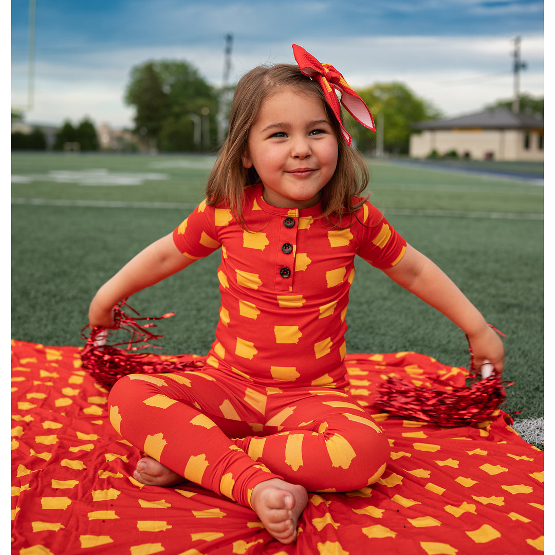 Iowa State Cardinal & Gold TWO PIECE - Gigi and Max