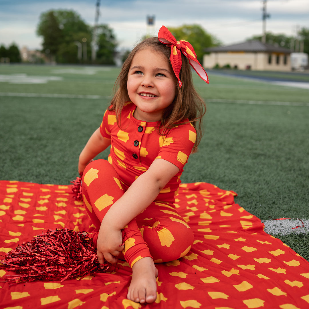 Iowa State Cardinal & Gold TWO PIECE - Gigi and Max