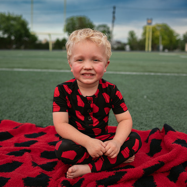 Georgia Black & Red TWO PIECE - Gigi and Max