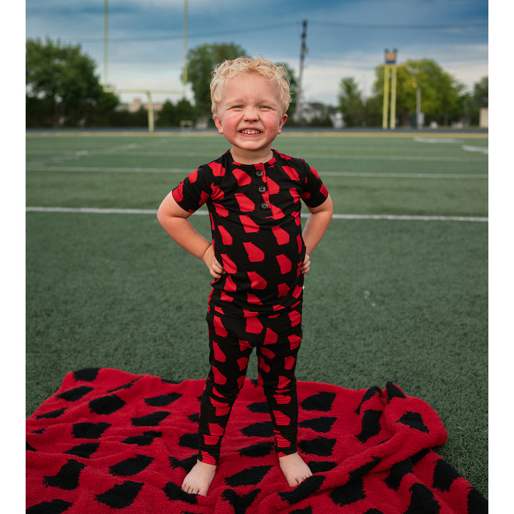 Georgia Black & Red TWO PIECE - Gigi and Max