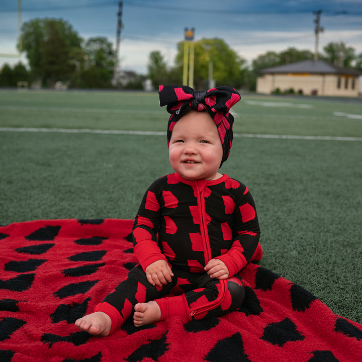 Georgia Black & Red ZIP - Gigi and Max