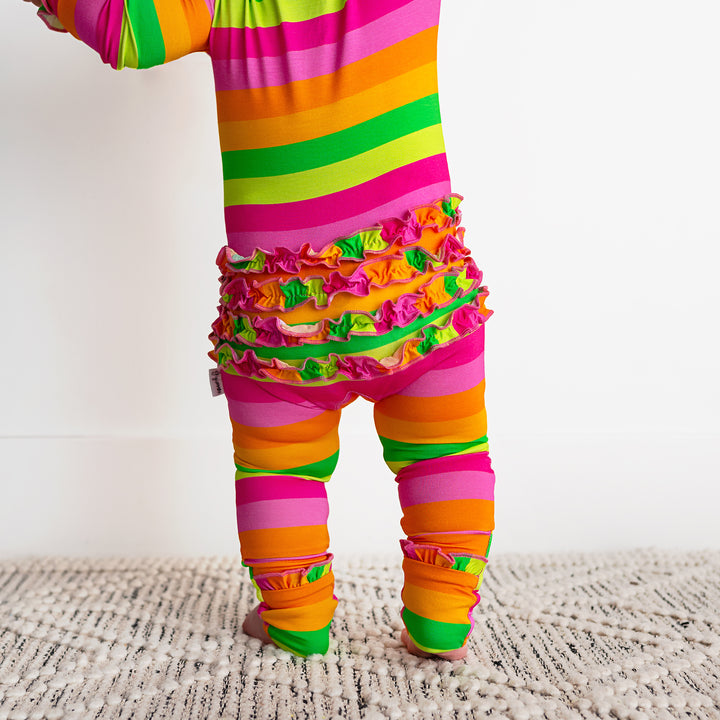 Stephanie Stripe RUFFLE ZIP - Gigi and Max