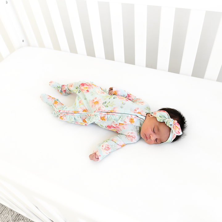 Mae Floral RUFFLE ZIP - Gigi and Max